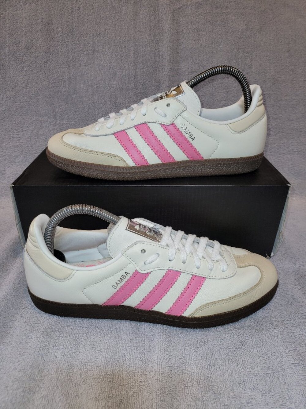 Adidas Samba OG Originals Shoes Lucid Pink Women's Size 8.5 IG1962 (#1788)